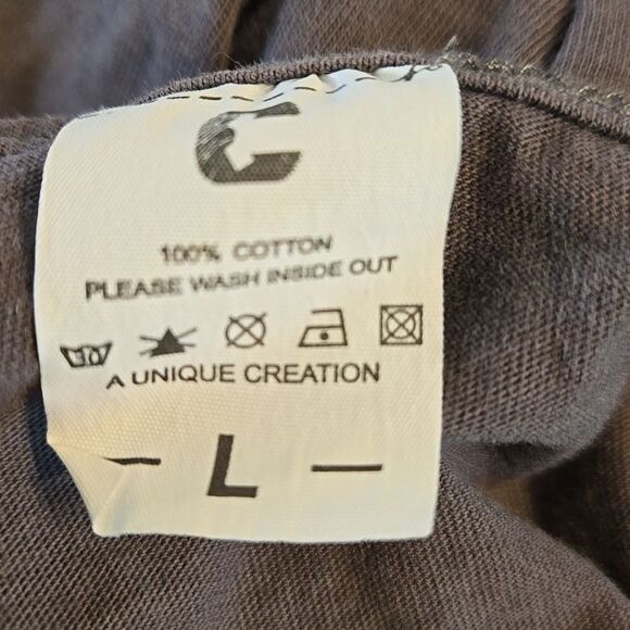 C Brand Gray Graphic Miley Cyrus Tank Top - Picture 4 of 5